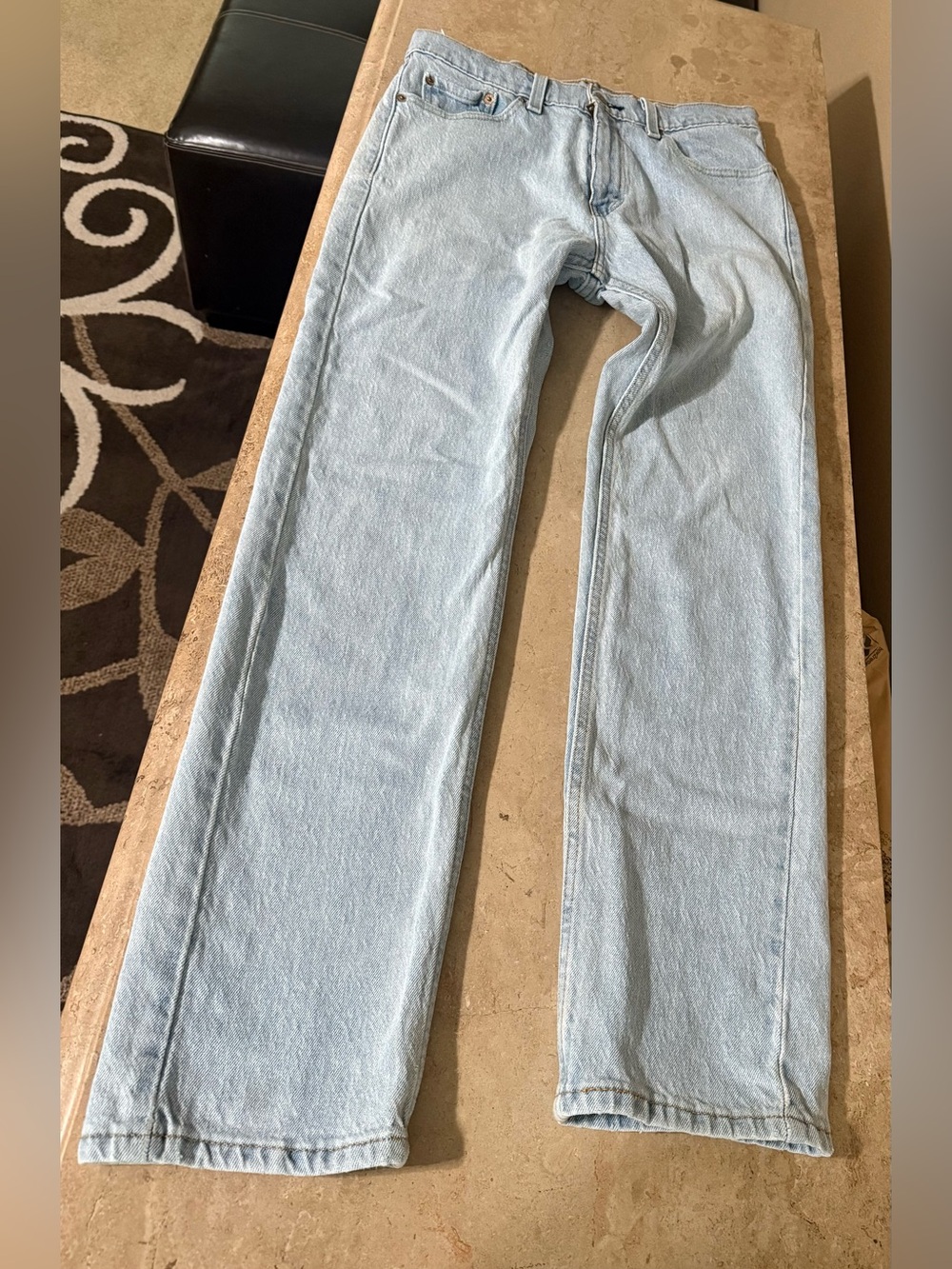 Mens 505 Levi’s Light Wash Jeans Size (30X30)